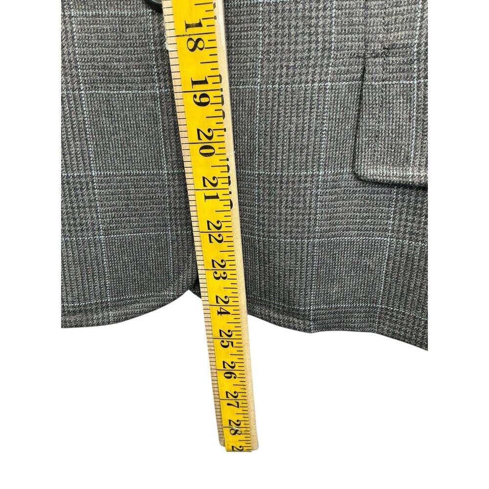 Pendleton 100% Virgin Wool Suit Pants Blazer USA Sz. Blazer 8 Pants-6 X31 Gray - Picture 12 of 16